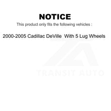 Load image into Gallery viewer, Front Rear Semi-Metallic Brake Pads And Parking Shoes Kit For Cadillac DeVille