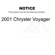 Load image into Gallery viewer, Front Rear Semi-Metallic Brake Pads &amp; Parking Shoe Kit For 2001 Chrysler Voyager