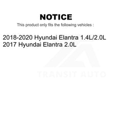 Load image into Gallery viewer, Front Rear Semi-Metallic Brake Pads And Drum Shoes Kit For Hyundai Elantra