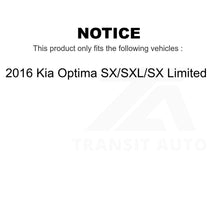 Load image into Gallery viewer, Front Rear Semi-Metallic Brake Pads And Parking Shoes Kit For Kia Optima