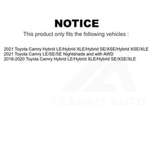 Load image into Gallery viewer, Front Rear Semi-Metallic Brake Pads And Parking Shoes Kit For Toyota Camry