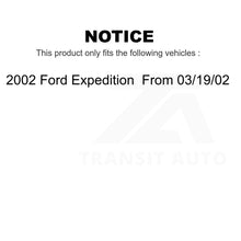 Load image into Gallery viewer, Front Rear Semi-Metallic Brake Pads And Parking Shoes Kit For Ford Expedition