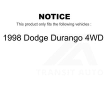 Load image into Gallery viewer, Front Suspension Shock Absorber And TOR Link Kit For 1998 Dodge Durango 4WD