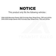 Load image into Gallery viewer, Front Shock Assembly And TOR Link Kit For Dodge Dakota Mitsubishi Raider 4WD