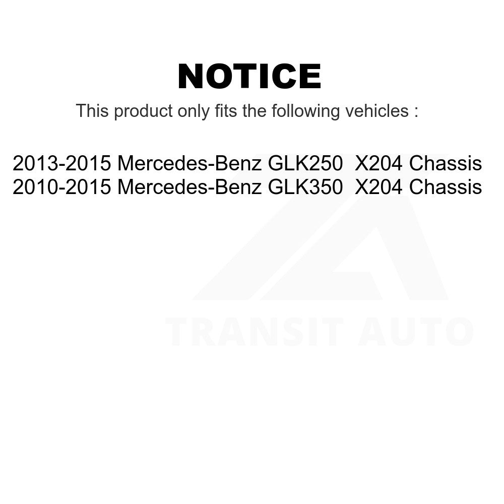 Front Shock Assembly & TOR Link Kit For Mercedes-Benz GLK350 GLK250 X204 Chassis