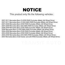 Load image into Gallery viewer, Front Shock Assembly &amp; TOR Link Kit For Mercedes-Benz E350 E320 E500 CLS550 E550