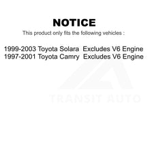 Load image into Gallery viewer, Front Shock Assembly And TOR Link Kit For Toyota Camry Solara Excludes V6 Engine