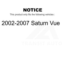 Load image into Gallery viewer, Front Complete Shock Assembly And TOR Link Kit For 2002-2007 Saturn Vue