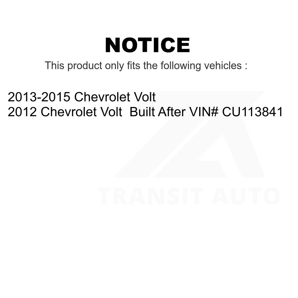 Front Complete Shock Assembly And TOR Link Kit For Chevrolet Volt