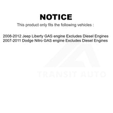 Load image into Gallery viewer, Front Shock Assembly And TOR Link Kit For Jeep Liberty Dodge Nitro GAS engine