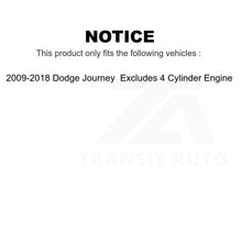 Load image into Gallery viewer, Front Shock Assembly &amp; TOR Link Kit For Dodge Journey Excludes 4 Cylinder Engine