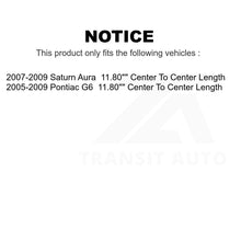 Load image into Gallery viewer, Front Complete Shock Assembly And TOR Link Kit For Pontiac G6 Saturn Aura