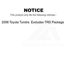 Charger l&#39;image dans la galerie, Front Shock Assembly &amp; TOR Link Kit For 2006 Toyota Tundra Excludes TRD Package