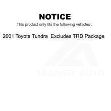 Load image into Gallery viewer, Front Shock Assembly &amp; TOR Link Kit For 2001 Toyota Tundra Excludes TRD Package