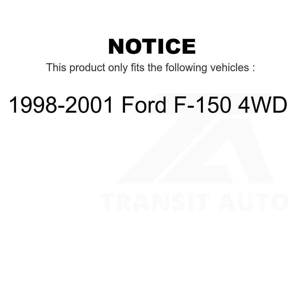 Amortisseur de suspension avant et kit de liaison TOR pour Ford F-150 4WD 1998-2001 