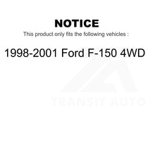 Charger l&#39;image dans la galerie, Amortisseur de suspension avant et kit de liaison TOR pour Ford F-150 4WD 1998-2001 