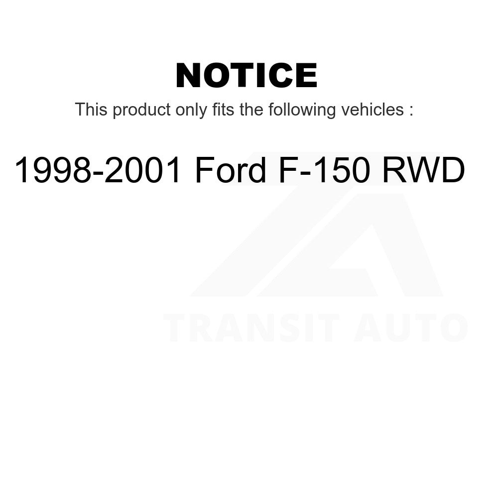 Front Suspension Shock Absorber And Link Kit For 1998-2001 Ford F-150 RWD