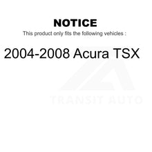 Load image into Gallery viewer, Front Complete Shock Assembly And TQ Link Kit For 2004-2008 Acura TSX