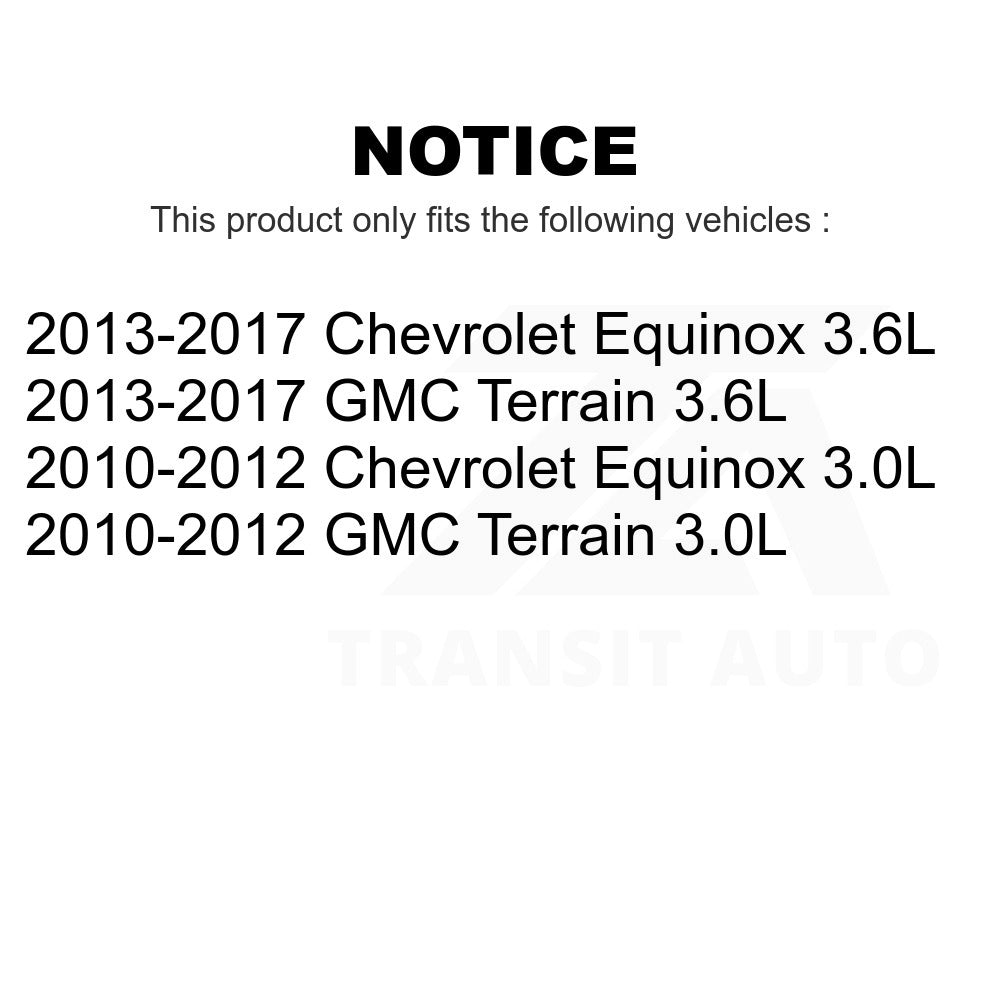 Front Steering Tie Rod End & Boot Kit For Chevrolet Equinox GMC Terrain