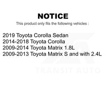 Charger l&#39;image dans la galerie, Front Steering Tie Rod End &amp; Boot Kit For Toyota Corolla Matrix