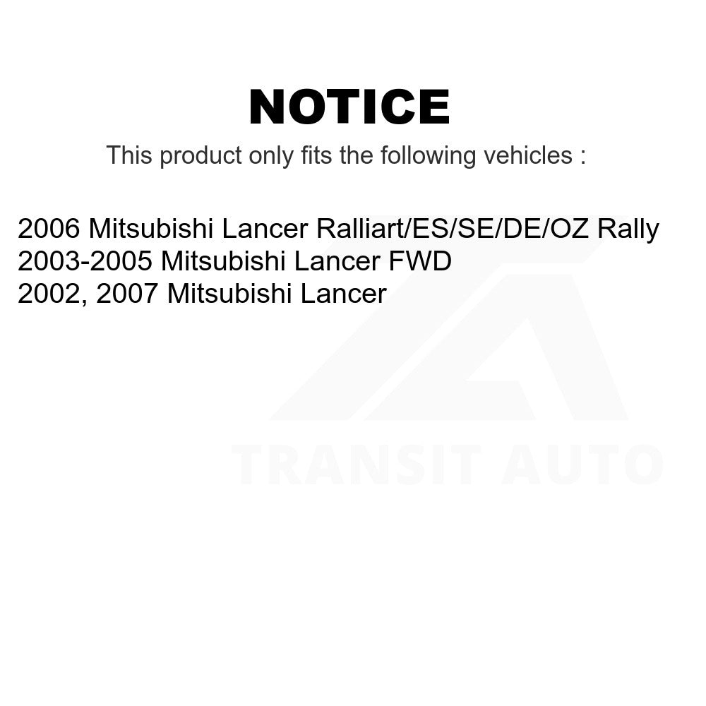 Front Steering Tie Rod End & Boot Kit For Mitsubishi Lancer