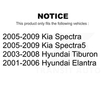 Charger l&#39;image dans la galerie, Front Tie Rod End &amp; Boot Kit For Hyundai Elantra Kia Spectra Tiburon Spectra5