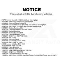 Charger l&#39;image dans la galerie, Front Tie Rod End &amp; Boot Kit For Chevrolet Silverado 1500 GMC Tahoe Sierra Yukon