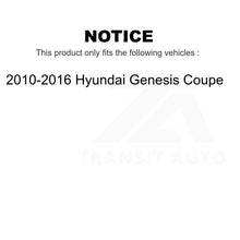 Charger l&#39;image dans la galerie, Front Steering Tie Rod End &amp; Boot Kit For 2010-2016 Hyundai Genesis Coupe