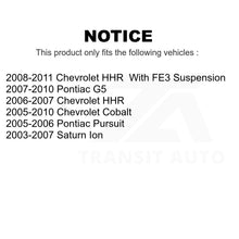 Charger l&#39;image dans la galerie, Front Tie Rod End &amp; Boot Kit For Chevrolet Cobalt HHR Saturn Ion Pontiac G5