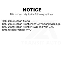 Charger l&#39;image dans la galerie, Front Steering Tie Rod End &amp; Boot Kit For Nissan Frontier Xterra