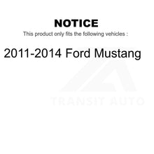 Load image into Gallery viewer, Front Steering Tie Rod End &amp; Boot Kit For 2011-2014 Ford Mustang