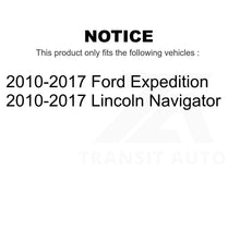 Charger l&#39;image dans la galerie, Front Rear Ceramic Brake Pad Kit For 2010-2017 Ford Expedition Lincoln Navigator
