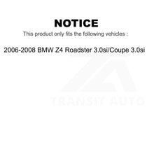 Charger l&#39;image dans la galerie, Front Rear Ceramic Brake Pad Kit For 2006-2008 BMW Z4 Roadster 3.0si Coupe