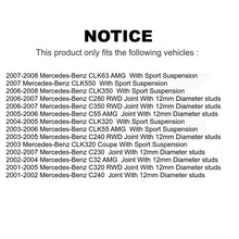 Charger l&#39;image dans la galerie, Front Suspension Control Arm Ball Joint Link Kit For Mercedes-Benz C230 C240 AMG