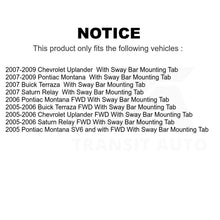 Load image into Gallery viewer, Front Suspension Control Arm Ball Joint Link Kit For Chevrolet Uplander Pontiac