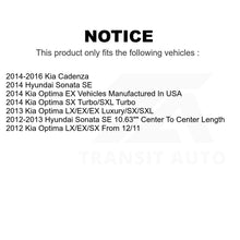 Charger l&#39;image dans la galerie, Front Suspension Control Arm &amp; Ball Joint Link Kit For Hyundai Sonata Kia Optima