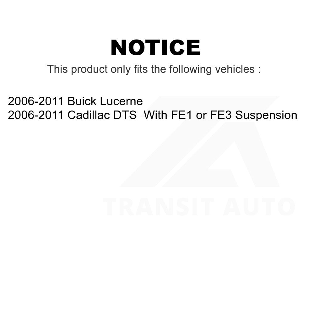 Front Suspension Control Arm Ball Joint Link Kit For Buick Lucerne Cadillac DTS