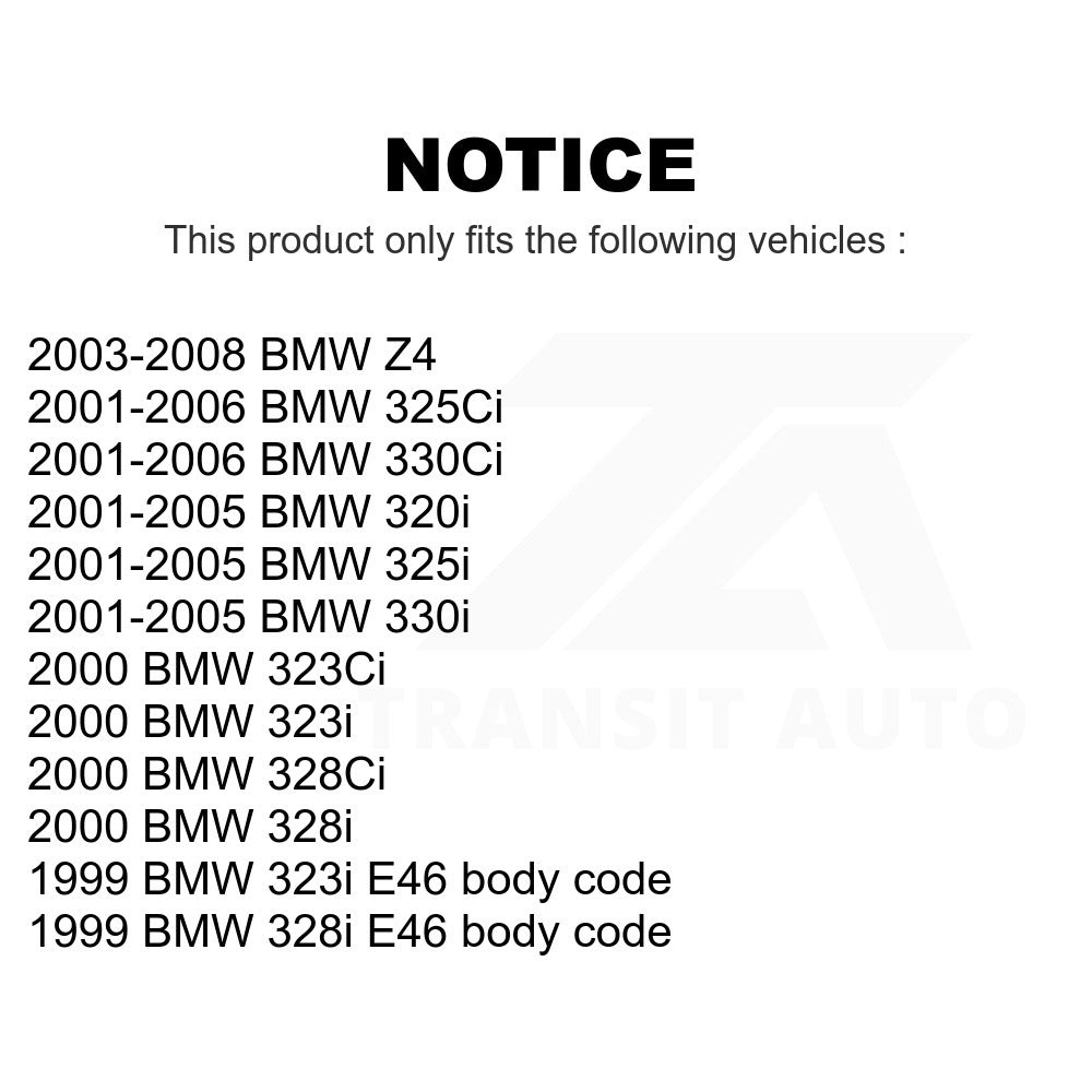 Front Suspension Control Arm And Ball Joint Link Kit For BMW 325i 325Ci Z4 330Ci