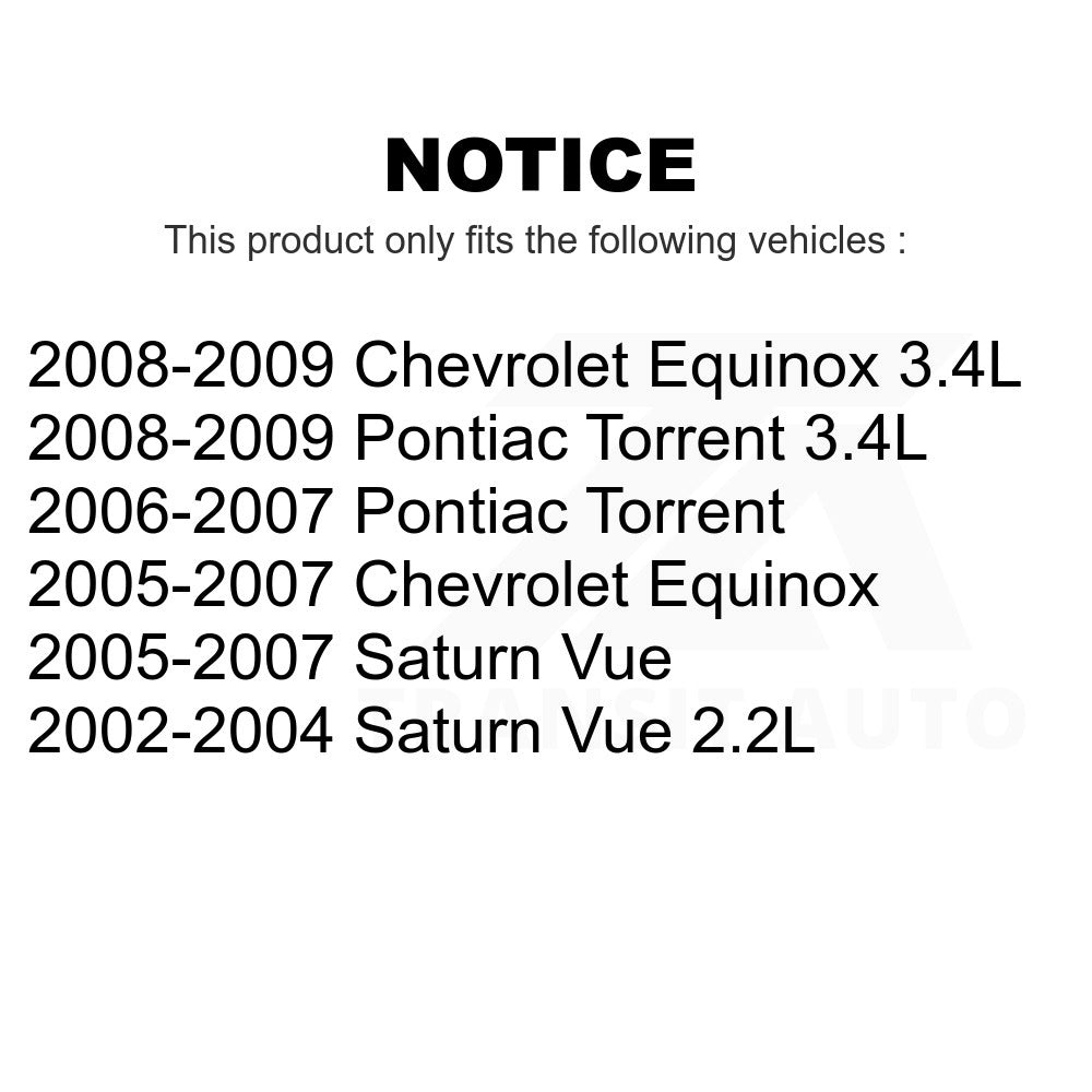 Front Suspension Control Arm & Ball Joint Link Kit For Chevrolet Equinox Saturn