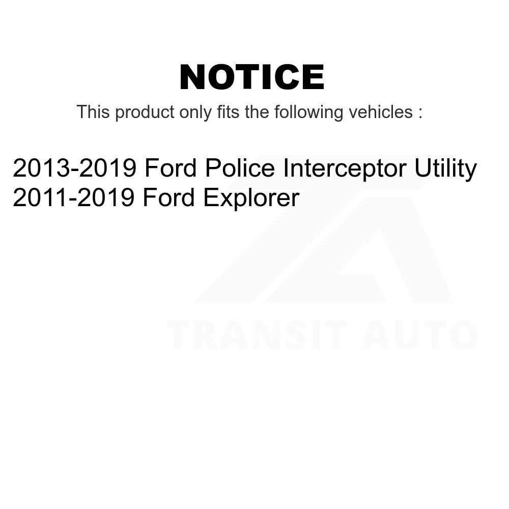 Bras de commande de Suspension avant et Kit de liaison à rotule pour Ford Explorer Police 