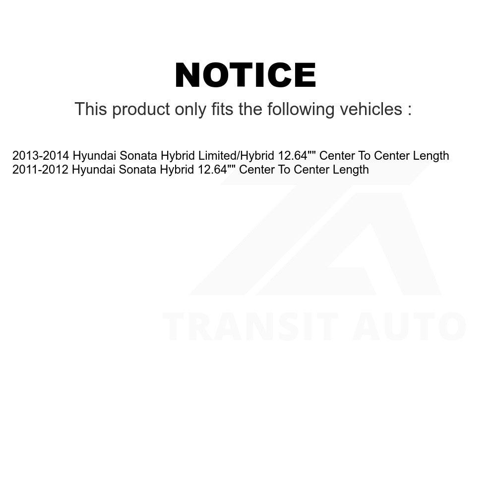 Front Suspension Control Arm And Ball Joint Assembly Link Kit For Hyundai Sonata