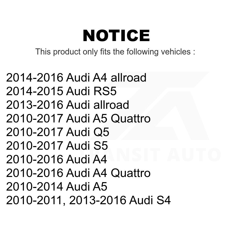 Front Suspension Control Arm Ball Joint Link Kit For Audi Q5 A4 A5 Quattro S5 S4