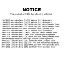 Charger l&#39;image dans la galerie, Front Suspension Control Arm Ball Joint Link Kit For Mercedes-Benz C230 C240 AMG