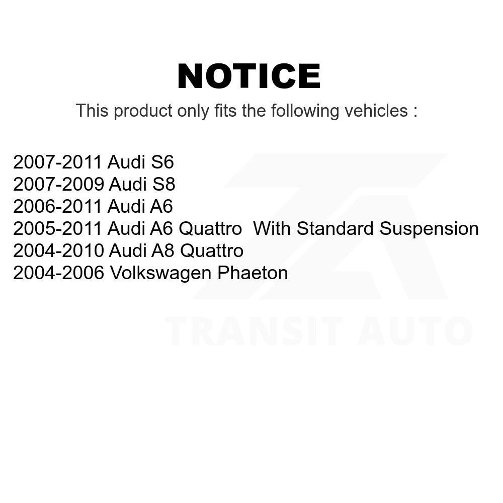 Front Suspension Control Arm Ball Joint Link Kit For Audi A6 Quattro A8 Phaeton