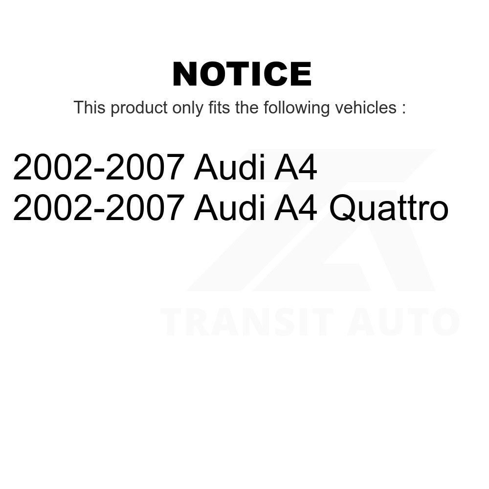 Front Suspension Control Arm & Ball Joint Link Kit For 2002-2007 Audi A4 Quattro