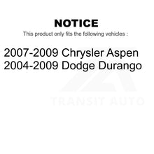 Charger l&#39;image dans la galerie, Front Suspension Control Arm And Ball Joint Link Kit For Dodge Durango Chrysler