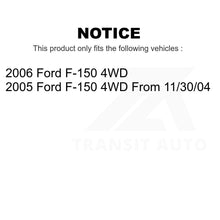 Load image into Gallery viewer, Front Control Arm And Ball Joint Tie Rod End Link Kit (8Pc) For Ford F-150 4WD