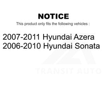 Charger l&#39;image dans la galerie, Front Control Arm Ball Joint Tie Rod End Link Kit (8Pc) For Hyundai Sonata Azera