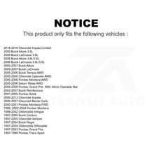 Charger l&#39;image dans la galerie, Front Suspension Bar Link Pair For Chevrolet Impala Buick Pontiac Grand Prix