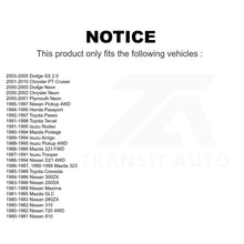 Load image into Gallery viewer, Front Suspension Bar Link Pair For Chrysler PT Cruiser Nissan Neon Dodge D21 323